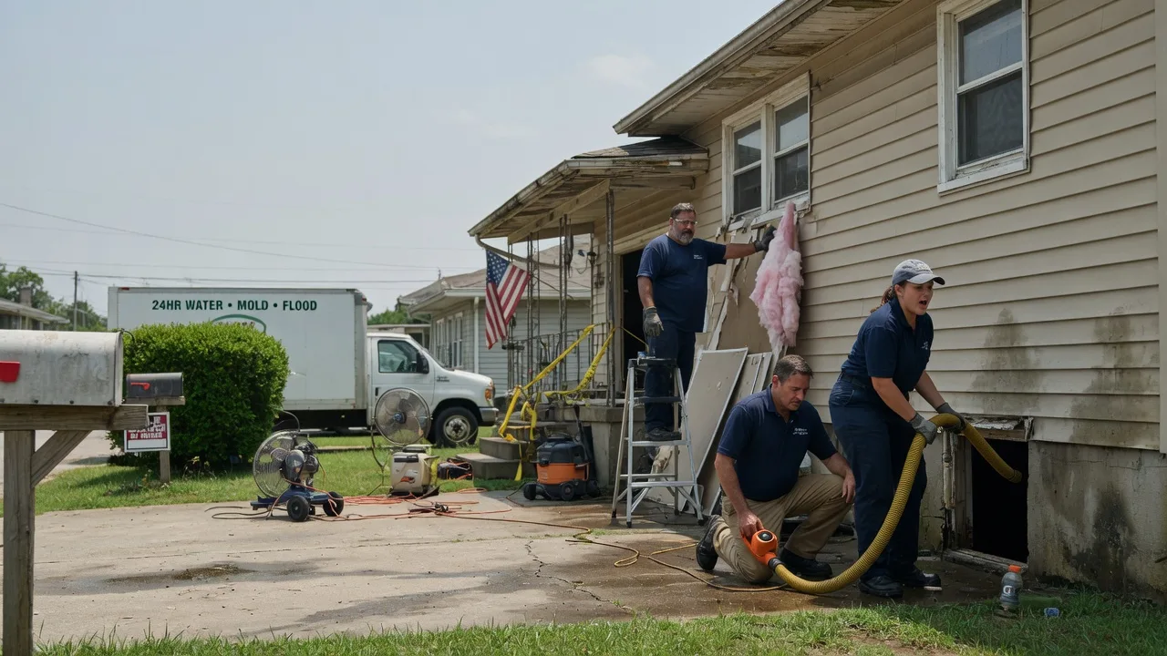Water Damage Repair in Sandy Level, VA near me